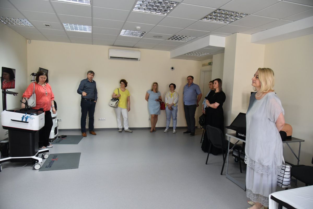 O comisie a ANACEC în misiune de evaluare la USMF „Nicolae Testemițanu”