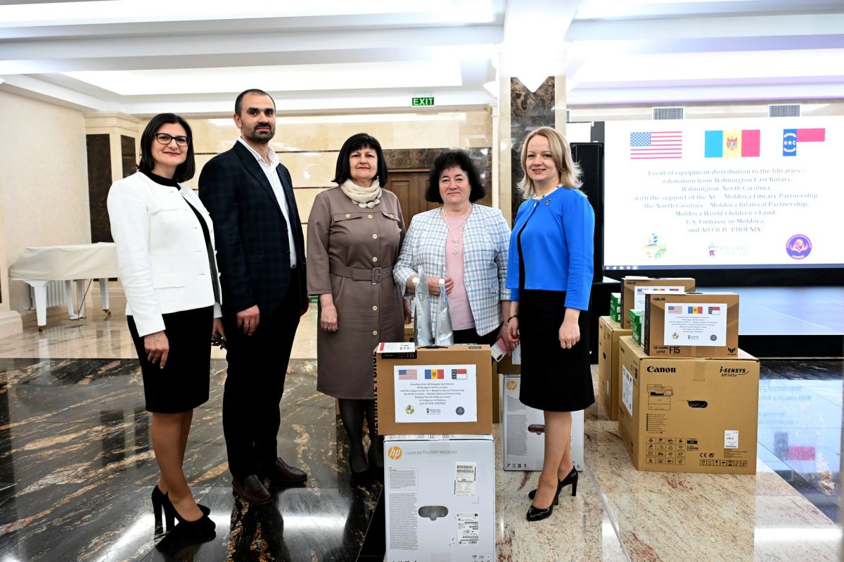 Technical equipment donation from North Carolina